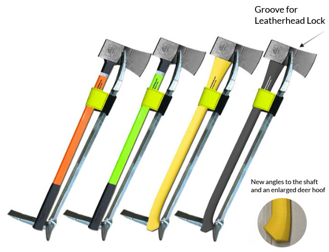 Forcible Entry - Ultra Force - Axe and Halligan - Paired Iron Set - Leatherhead Tools