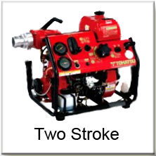 Tohatsu 2 stroke fire fighting pumps 