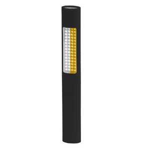 Nightstick (NSP-1176) - Alternating White - Amber Floodlight - White Flashlight - Black Soft Touch