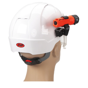 Nightstick (XPP-5418RX-K01) - LED Helmet Torch/Flashlight - Red with Tail switch