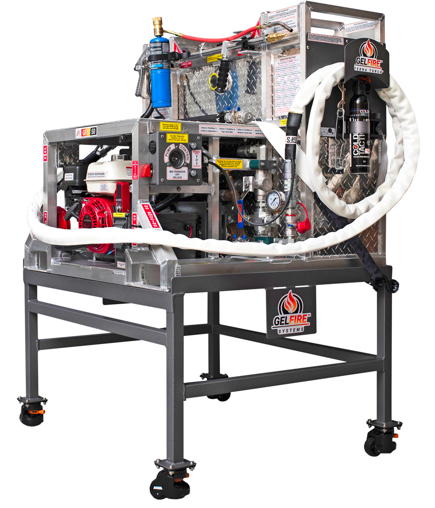 Gel Fire Systems Fire Hazard Reduction and Evasive Species Eradication