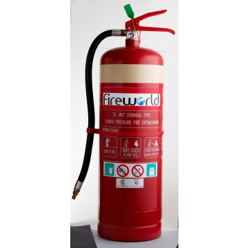 Fire Extinguisher 7Ltr Wet Chemical