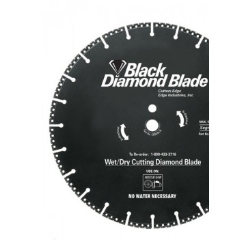 Cutters Edge Black Diamond Blade