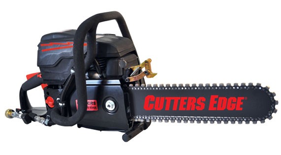 Chainsaw for concrete cutting top